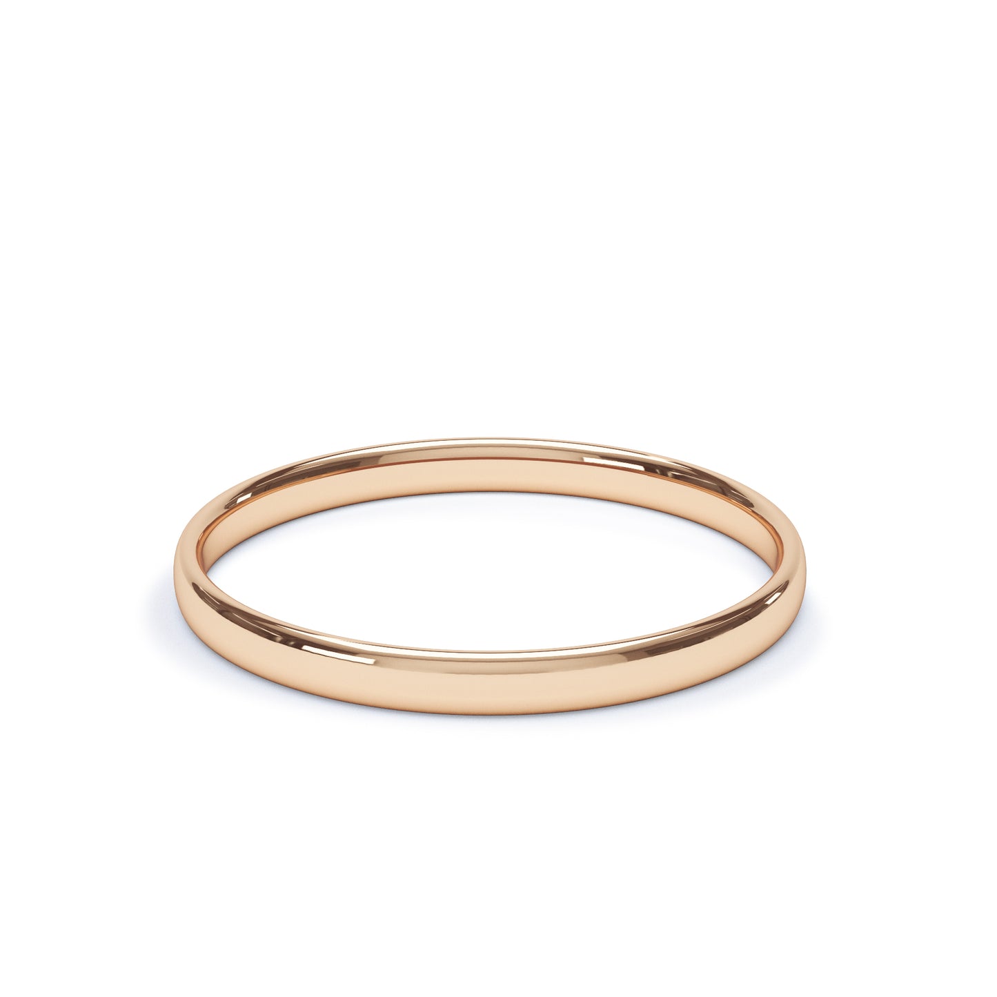 Court Wedding Ring Rose Gold