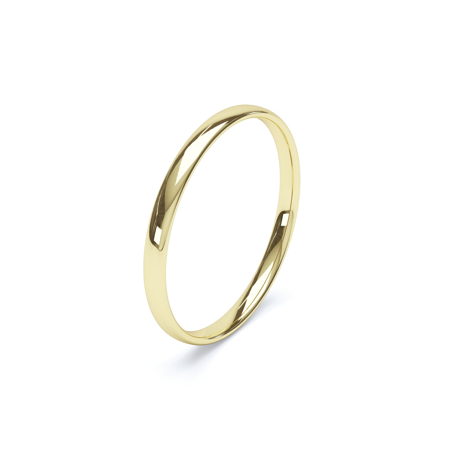 Court Wedding Ring Yellow Gold