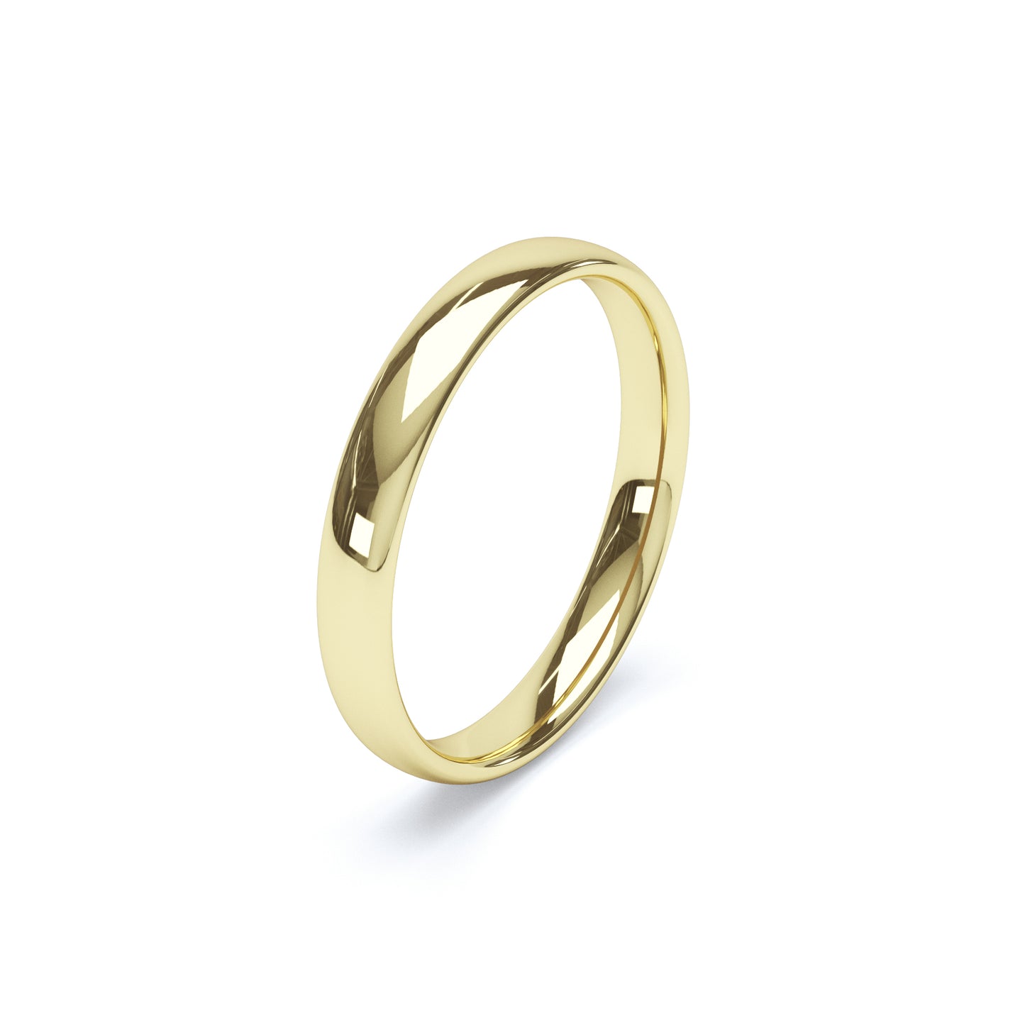Court Wedding Ring Yellow Gold