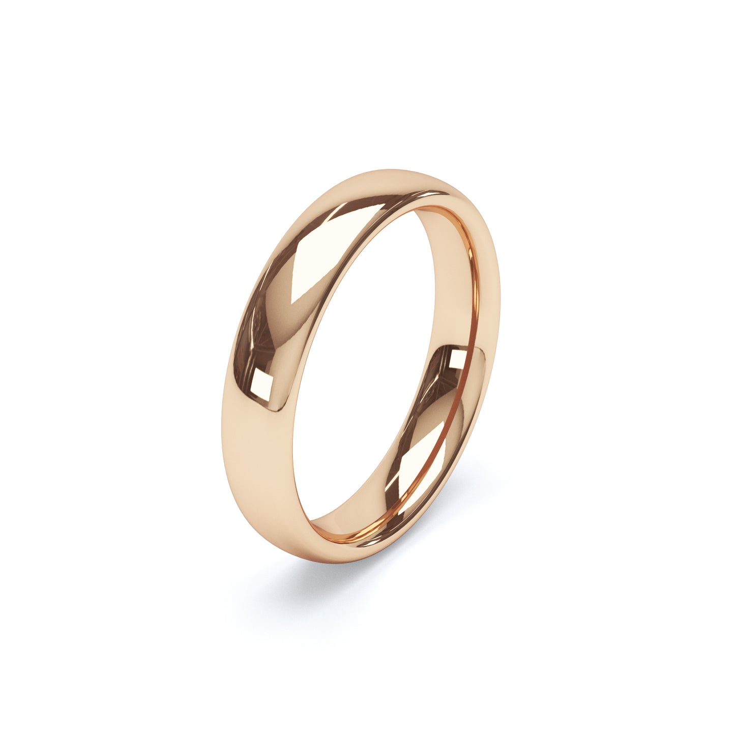 Court Wedding Ring Rose Gold