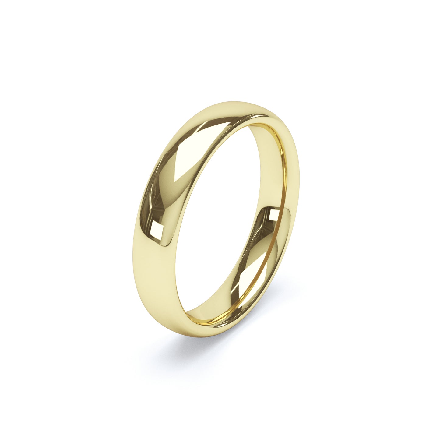 Court Wedding Ring Yellow Gold