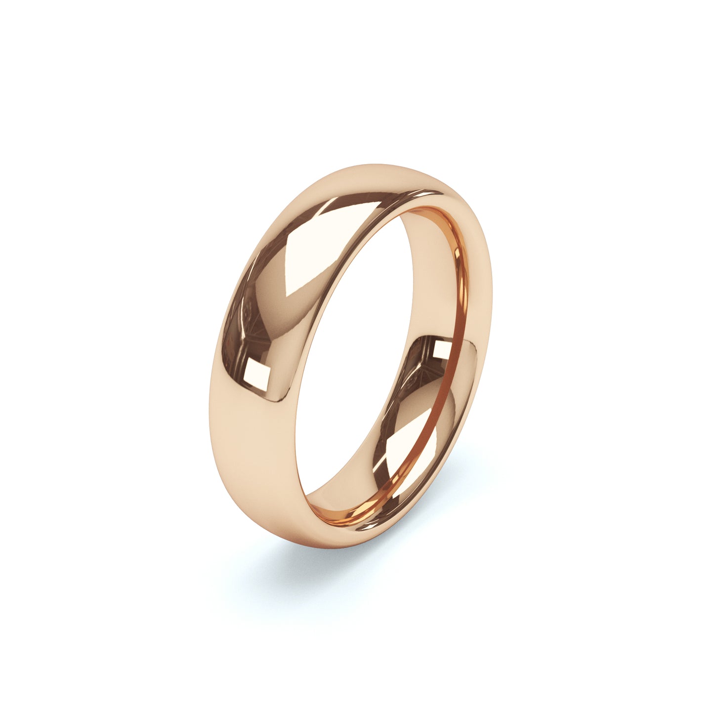 Court Wedding Ring Rose Gold
