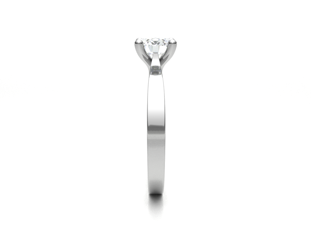 Platinum Solitaire Engagement Ring