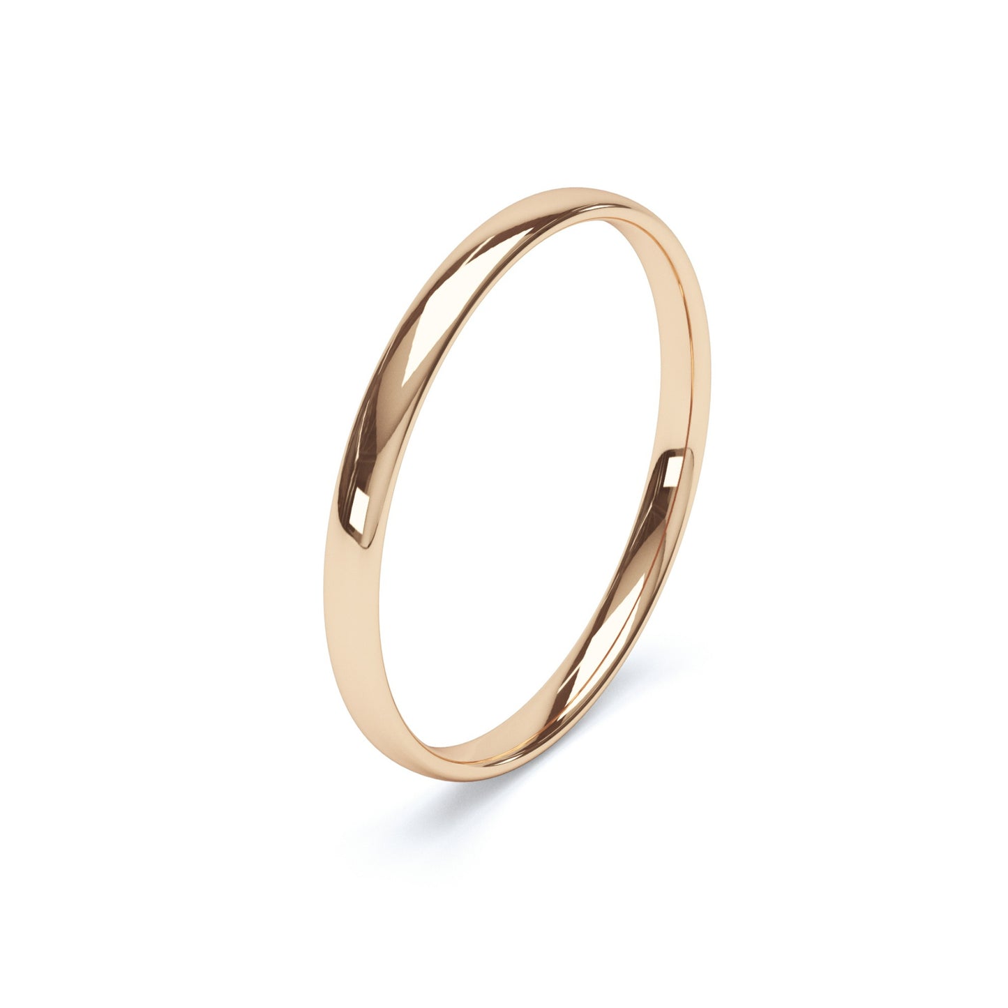 Court Wedding Ring Rose Gold